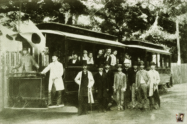 日本初の電車運転